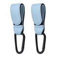 thumbnail image 1 of Gancho para cochecito de bebé de cuero Pu, organizador giratorio de 360 ​​grados, accesorios para cochecito, 1/2 Uds., 1 of 5