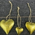 thumbnail image 2 of WAITLOVER Cordón decorativo con correa de campana de metal en forma de corazón 3D de 1/3 pieza, 2 of 6