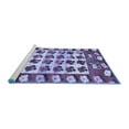 thumbnail image 2 of Ahgly Company Machine Washable Indoor Rectangle Persian Blue Traditional Area Rugs, 5' x 8', 2 of 4