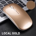 thumbnail image 4 of Ratón Inalámbrico CUTICAT 2,4 GHz USB para Ordenador Portátil Dorado, 4 of 8