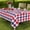 style-67, variant on Home Bargains Plus Rectangle Fabric Tablecloth, 60 x 102 Inch, Country Plaid Americana, Heavy Weight Indoor Outdoor Fabric Table Cover, Red White and Blue, Picnic Party