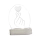 thumbnail image 5 of Día de San Valentín Luz de noche Vacaciones LED Corazón Lámpara de neón Letrero Decoración de la habitación Estilo A Yuyangstore Luz de señal de neón, 5 of 8