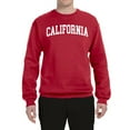 thumbnail image 2 of Wild Bobby State of California College Style Unisex Crewneck Sweatshirt, 2 of 6