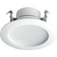 thumbnail image 2 of Light Blue USA 4" inch LED Downlight Retrofit, 10W (75W Equivalent), 2700K Warm White, LED Recessed Lighting Kit Fixture, Smooth Trim (6 Pack), 2 of 4