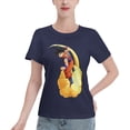 thumbnail image 1 of Women's Basic Short Sleeve T-Shirt Dragon Ball Wukong, 1 of 6