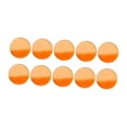 thumbnail image 3 of Colaxi 10 Pcs Tampons de Queue de Snooker Tampons de Ferrule Pièce de Réparation Remplacement Accessoire de Billard pour Compétition de Salle de Jeux Orange, 3 of 8