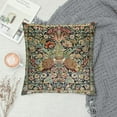 thumbnail image 2 of Nawypu William Morris Vintage Peacock Floral Decorative Throw Pillow Covers Soft Throw Pillowcases Home Decor Living Room Cushion Case for Bed Couch Car, 2 of 5