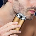 thumbnail image 2 of Mini afeitadora eléctrica recargable de metal, carga rápida tipo C, IPX7 resistente al agua, cuchillas de acero inoxidable, portátil para el cuidado personal masculino y viajes, 2 of 5