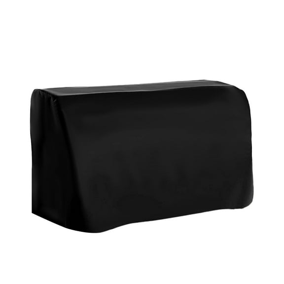 Unique Bargains 1 Pc Dustproof Barbecue Grill Dust Cover 37.01"x27.17"x24.02" Black