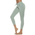 thumbnail image 5 of Ayolanni Butt Scrunch Leggings Women's Drawstring High Waist Stretch Strethcy Fitness Leggings Yoga Pants, 5 of 8