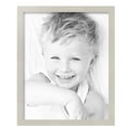 thumbnail image 2 of ArtToFrames 16" x 20" Slanted Lip White Picture Frame, 16x20 inch White Wood Poster Frame (WOM-4825), 4 Pack, 2 of 6
