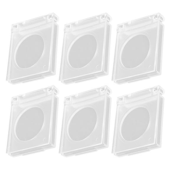 Raindrops 6pcs Transparent Button Cover Switch Cover Protector Switch Push Button Box Switch Lockout Box