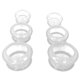 thumbnail image 5 of JUEGO DE VENTOSAS DE SILICONA, Diseño Engrosado para una sucursal Fuerte, Desintoxica El Cuerpo, Alivia Las MuseLia Muscule, Alta Transparencia, 5 of 7