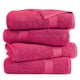 thumbnail image 2 of Toallas de Baño para - Juego Premium Algodón, Toalla Secado Rápido, Hotel Lujo 4 (28" x 54") Fucsia, 2 of 9