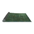 thumbnail image 2 of Ahgly Company Indoor Square Oriental Light Blue Modern Area Rugs, 3' Square, 2 of 4