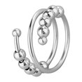 thumbnail image 2 of Fiudx Anillo de Cuentas de Lunares, Joya Ajustable Antiansiedad, Elegante Regalo para Parejas, Alivia El Estrés y Mejora El Estado de Ánimo, Uso Diario, Diseño Unisex, Aleación Hipoalergénica., 2 of 6