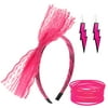 Way To Celebrate 1980's Costume Accessories Set, Hot Pink