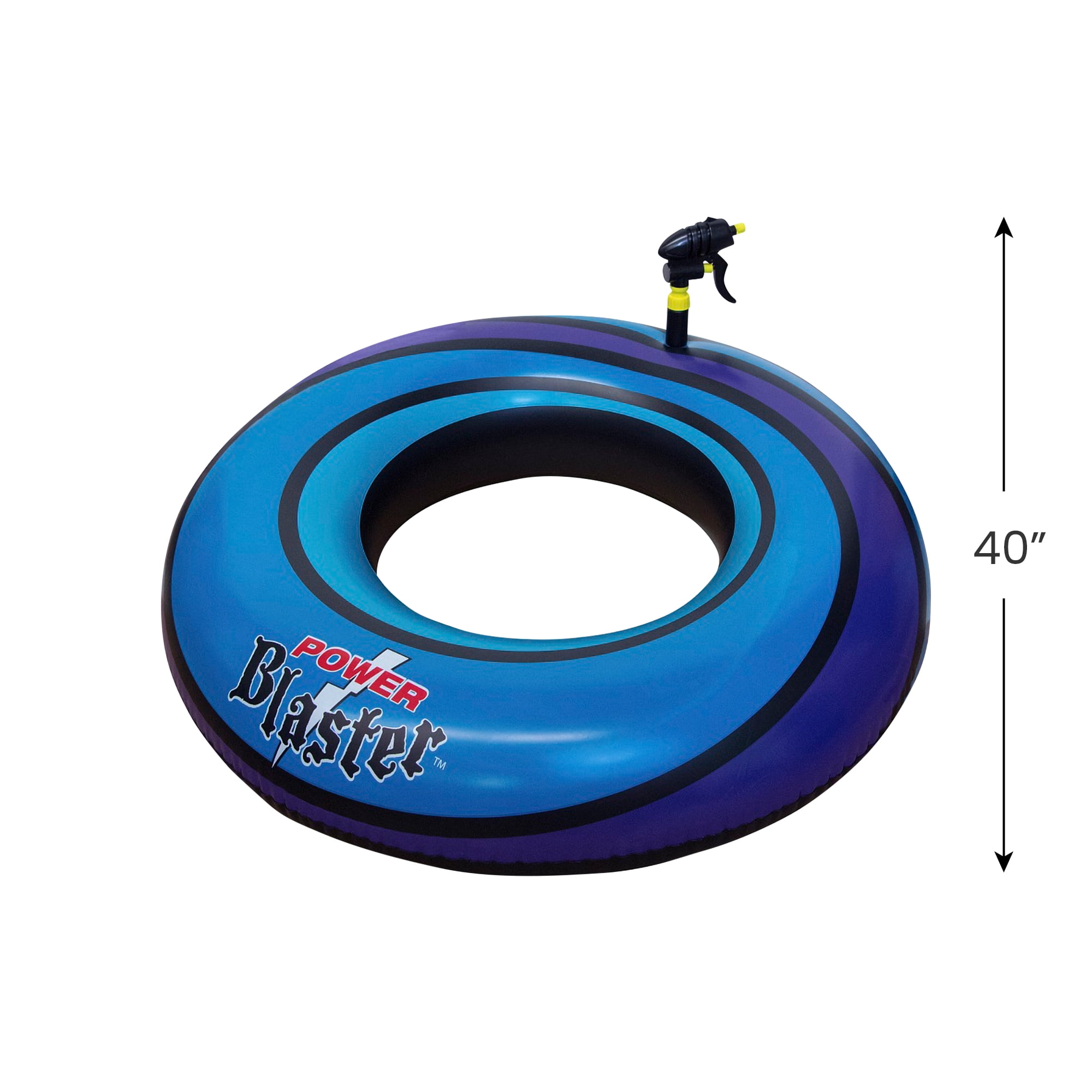 Swimline Set of 2 Water Sports Inflatable Power Blaster Swimming Pool Inner Tube Squirters 40" -