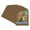 Aged Oak Brown, variant on Tawny Brown Picture Frame Mat for 17x21 Frames - Oval Opening for 14x18 Photos - 1 Mat