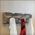 thumbnail image 5 of Retro Ceramic Double Wall Hooks, Vintage Wall Mounted Coat Rack, Decorative Heavy Duty Wall Hangers for Towels, Keys, Bags, Rustic Farmhouse Wall Hooks for Entryway, Bathroom, Kitchen, Home Decor, 5 of 8
