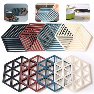 Silicone Table Mat Anti-Slip Pot Holder Place Mat Insulation Table Mat Heat  Resistant Mat for Countertop, Table Protector Silicone Coaster