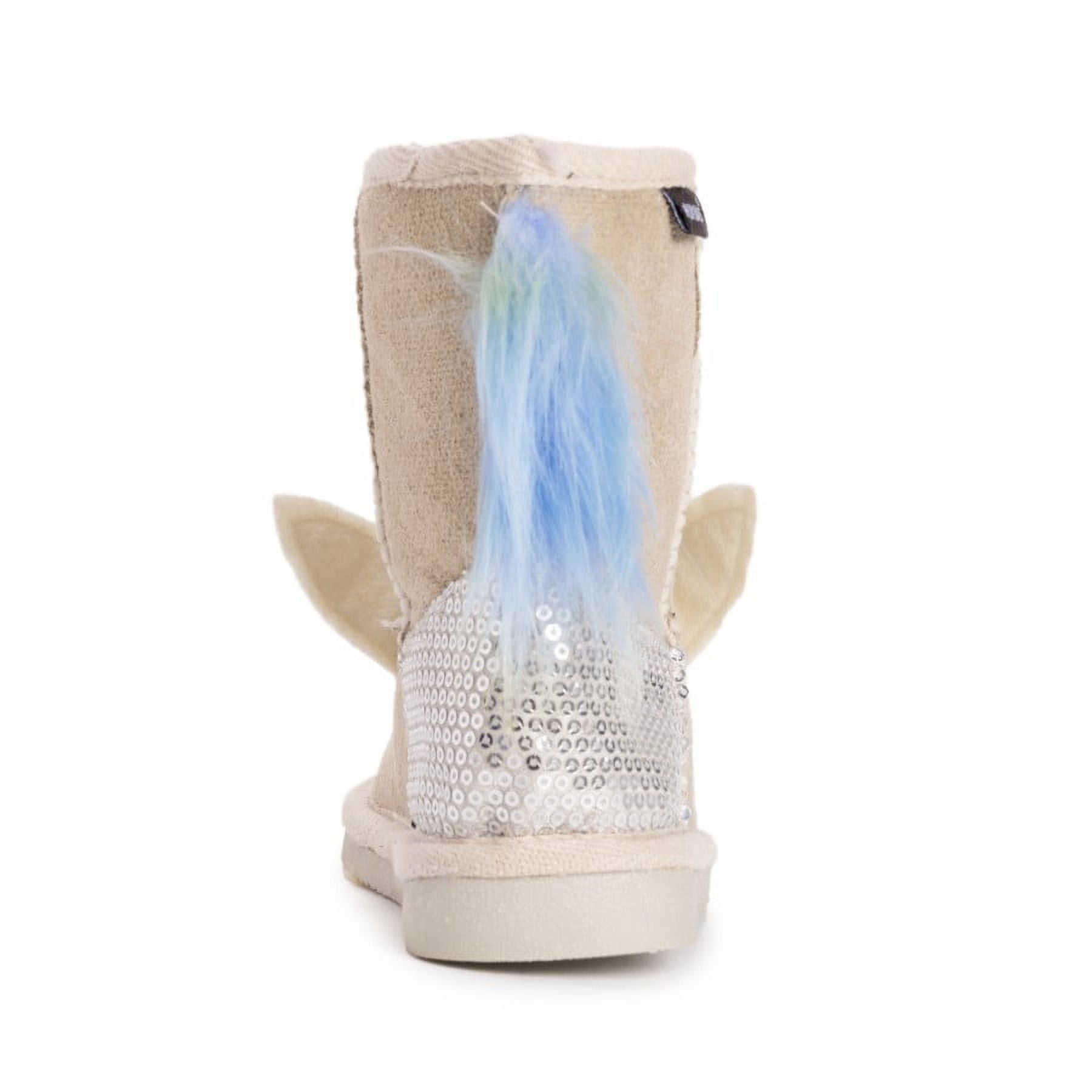 MUK LUKS Kid s Luna Unicorn Boots Walmart