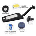 thumbnail image 3 of koolsoo Security Solar Street Wall Light PIR Motion Outdoor IP65 Lamp Remote Control, 3 of 9