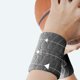 thumbnail image 3 of Professional sports wristbands with high elasticity unisex Grey, 3 of 5