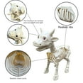 thumbnail image 5 of Gaecuw Cow Skeleton Halloween Decoration Cow Skeleton Decorative Prop Halloween Groundbreaking Cow Skeleton Decorative Prop Clearance for Yard Garden Home Party(White, Plastic), 5 of 7