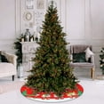 thumbnail image 2 of Christmas Tree Skirt Decorations Santa Claus Snowflake Christmas Tree Skirt Exquisite Tree Bottom Decoration Tree Skirt, 2 of 5