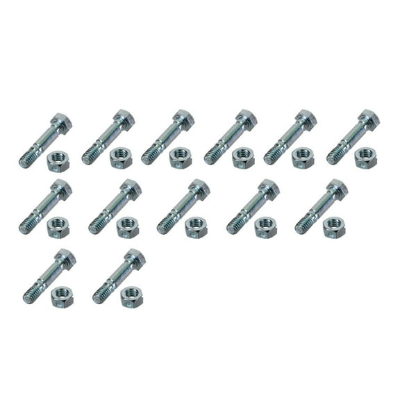 88289 Qty 12: 1-1/2" x 5/16" Shear Pin with Nut Fits Craftsman
