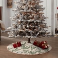 thumbnail image 5 of Salouo Halloween Cactus Christmas Tree Skirt 30" Farmhouse Christmas Decorations Snowman Xmas Tree Skirt Tree Mat for Holiday Party Decor, 5 of 8