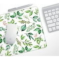 thumbnail image 6 of Green Cute Boho Mouse Pad Watercolor Eucalyptus Leaves Decorative Gaming Mousepad Non Slip Rubber Square Small Mouse Pads for Wireless Mouse Computer Laptop Mouse Mat Women Girls Office Desk Deco, 6 of 6