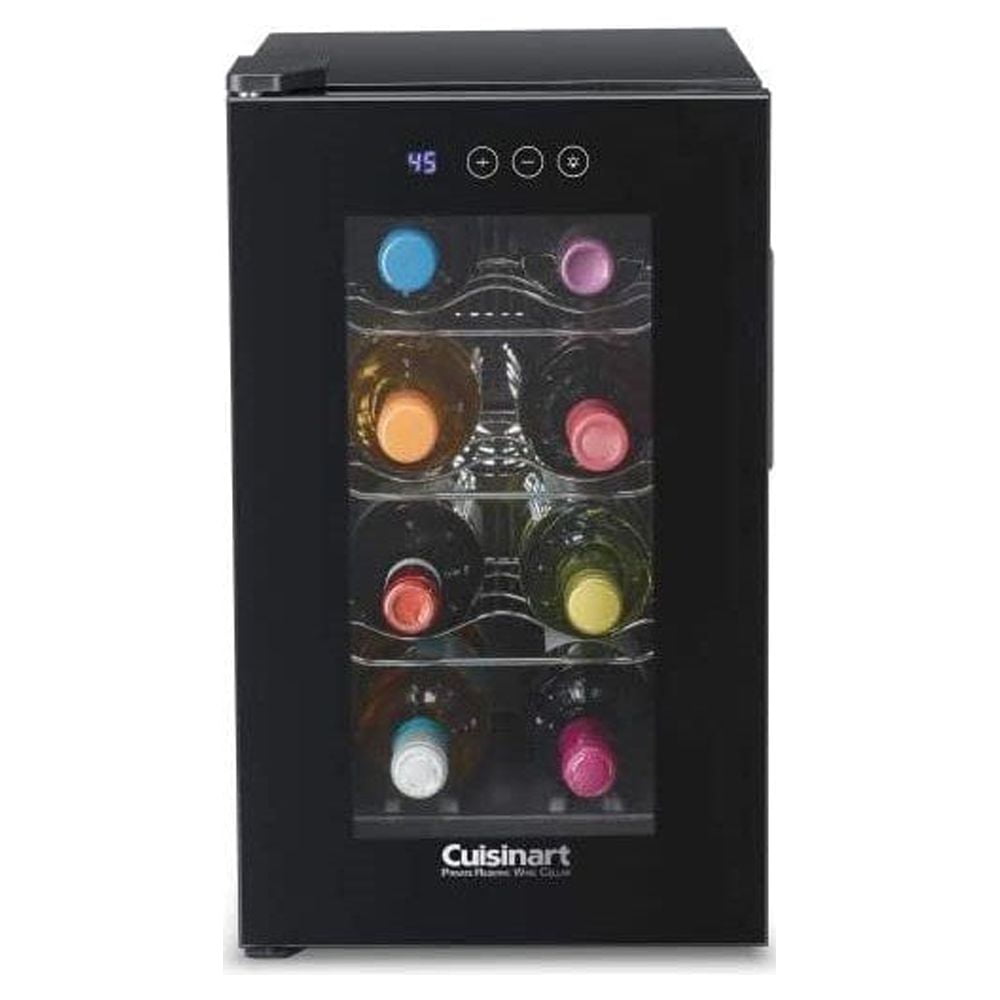 Cuisinart - Private Reserve 8-Bottle Wine Cellar - Black