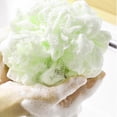 thumbnail image 3 of Esponja exfoliante familiar tejida para ducha, bolsa de esponja para ducha, cepillo de red, esponja para bañera, bola para fregar, cara, cuerpo, orinal, espuma rica, 4 Uds., 3 of 5