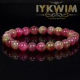 thumbnail image 1 of Pulsera de piedra natural, amatistas, turquesas, turmalinas, cuentas de aguamarina, regalo de joyería para hombres, protección magnética de la salud para mujeres Tan Jianjun unisex, 1 of 2