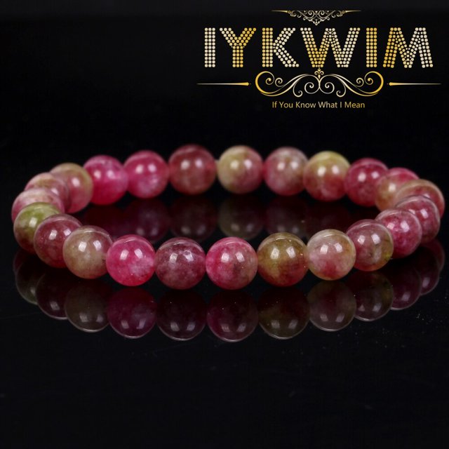 Pulsera de piedra natural, amatistas, turquesas, turmalinas, cuentas de aguamarina, regalo de joyería para hombres, protección magnética de la salud para mujeres Tan Jianjun unisex