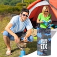 thumbnail image 3 of Bolsa seca impermeable – Bolsa de compresión seca enrollable que mantiene el equipo seco para kayak, playa, rafting Fokelyi 221284-5, 3 of 8