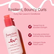 Function of Beauty Curly Hair Leave-in Conditioner Base with Mango Butter, 7 fl oz