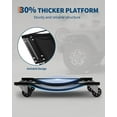 thumbnail image 2 of BouPower Set of 4 Car Wheel Dolly, 10000 LBS Heavy-Duty Carbon Steel Vehicle Moving Dolly with Brakes, Tire Wheel Mover for Cars, Trucks, Trailers, Motorcycles and Boats, 2 of 6