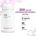 thumbnail image 6 of SuperSmart - PS100 (PhosphatidylSerine) 300 mg per Day - Brain Supplement | Non-GMO & Gluten Free - 60 Softgels, 6 of 9