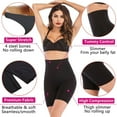 thumbnail image 4 of Lilvigor Women Tummy Control Body Shaper High Waisted Faja Short Trainer Corset Slimming Panties Shapewear Butt Lifter Underwear Thigh Slimming Technology, 4 of 7