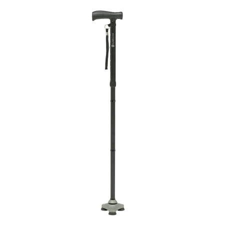 HurryCane Freedom Edition Folding Cane with T Handle - 1 ea