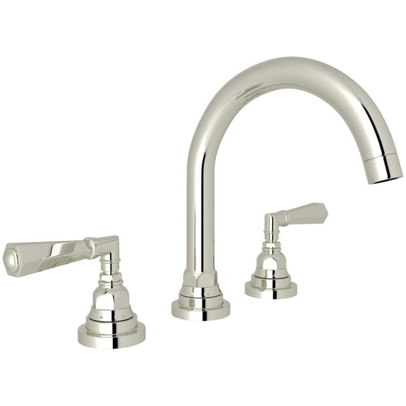 Rohl A2328lm-2 San Giovanni 1.2 GPM Widespread Bathroom Faucet - Nickel