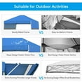 thumbnail image 5 of Resenkos 17 Feet x 10 Feet Foldable Pop Up Canopy with Adjustable Instant Sun Shelter-Blue, Outdoor Gazebo Wedding Party Tent Canopy Tent for Outside Party Waterproof Tent, 5 of 10