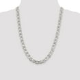 thumbnail image 5 of White Sterling Silver chain Anchor Men's Flat 24 in 9.95 mm, 5 of 5