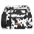 thumbnail image 1 of Bolso bandolera Montana West de piel vegana con estampado de vaca, 1 of 6