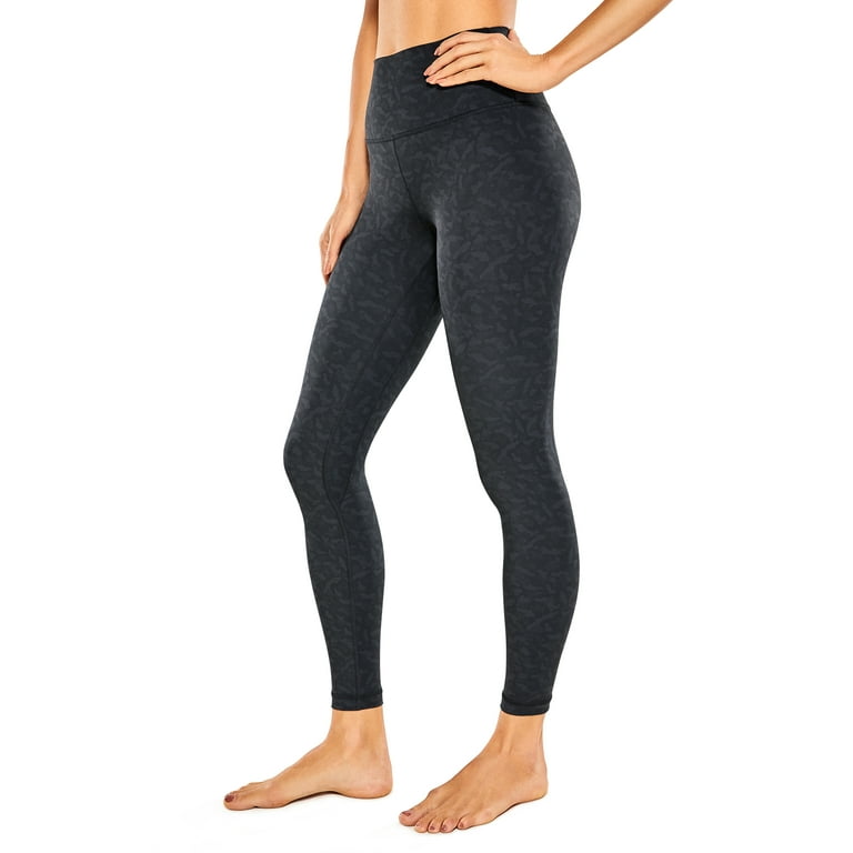 CRZ YOGA Women's Naked Feeling 7/8 High Waisted Workout Leggings Yoga Pants  - 25 Inches 