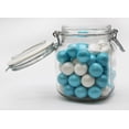 thumbnail image 4 of Naturejam Blue & White Shimmery Gumballs 1 Pound Size-1 inch-for Boy Baby Shower or Gender Reveal, 4 of 6