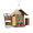 AI-Brown, variant on Birdfy Smart Bird Feeder with Camera, 1080P HD, 60FPS Video, AI Bird Identification, Night Vision, Cloud Storage, Suet Holder, Gift for Bird Lovers, Metal V